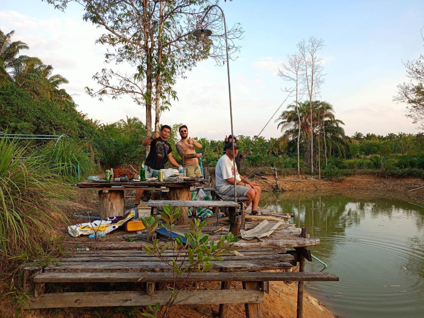 Green Garden Homestay Ban Khlong Wa Exterior photo
